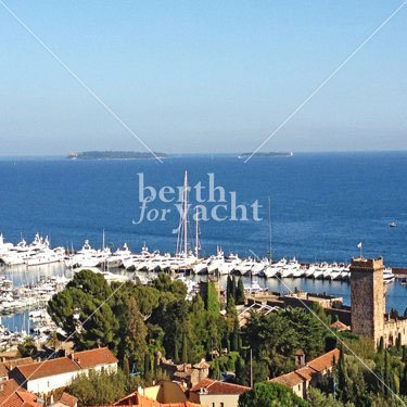 Marina Yacht berths and Moorings for sale in Port La Napoule Mandelieu French Riviera